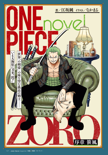 One Piece novel Zoro