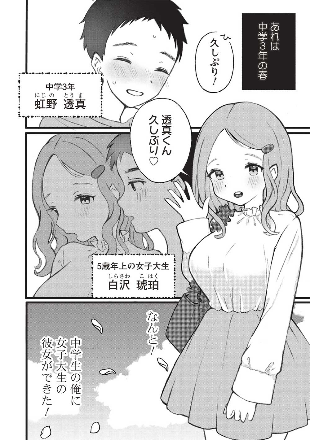 Motokano Sensei wa, Choppiri Ecchi na Katei Houmon de Kimi to no Ai wo Hagukumitai. Chap 1 - Next Chap 2