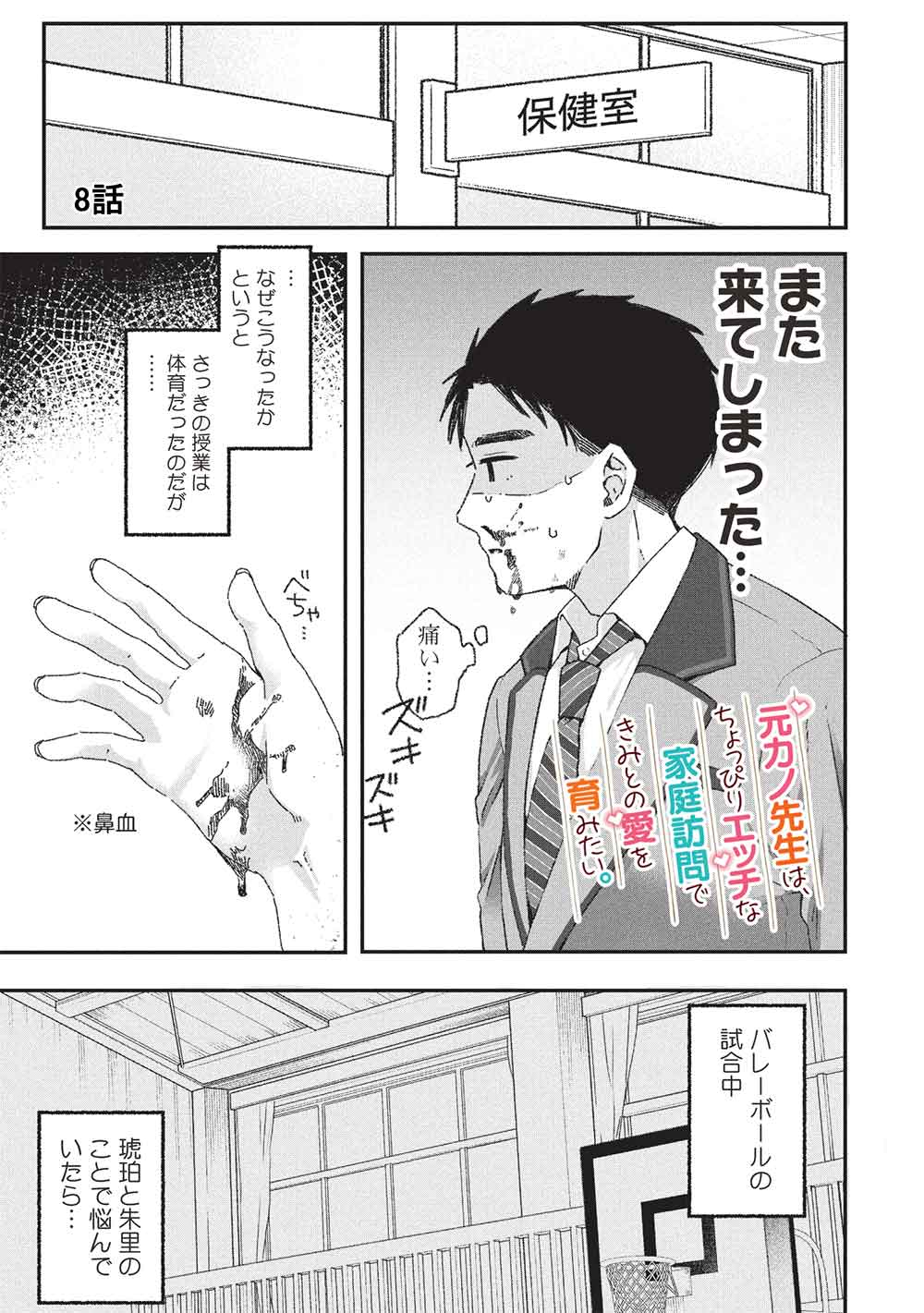 Motokano Sensei wa, Choppiri Ecchi na Katei Houmon de Kimi to no Ai wo Hagukumitai. Chap 8 - Next Chap 9