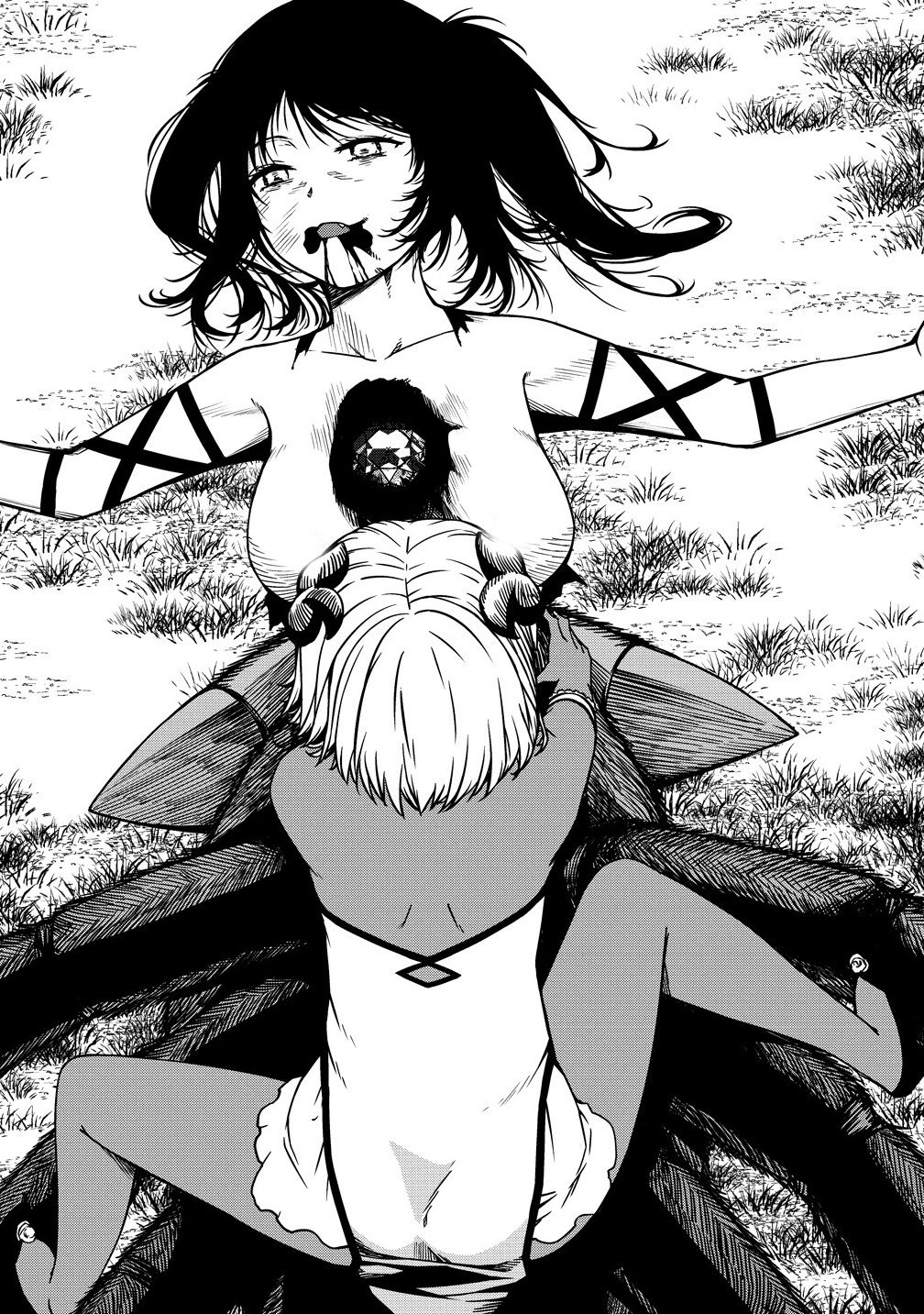 Monster Onna Kanbu wa Osanaki Yuusha wo Dekiai suru Chap 15.2 - Next Chap 16.2