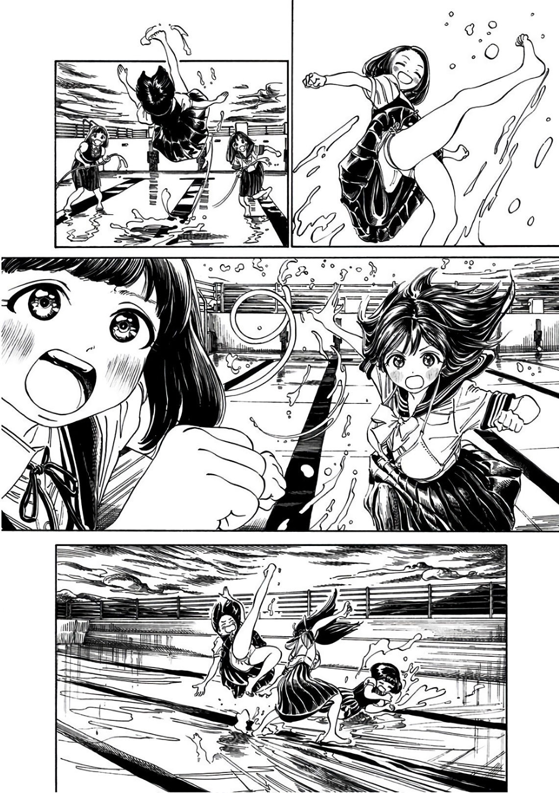 明日ちゃんのセーラー服 Chap 19.5 - Next Chap 20.5