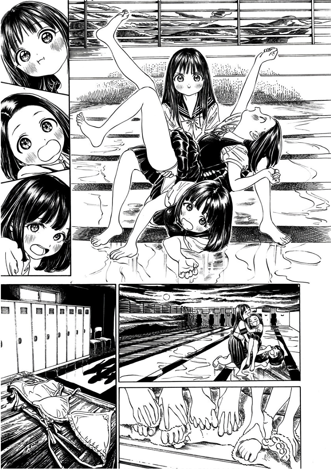 明日ちゃんのセーラー服 Chap 19.5 - Next Chap 20.5