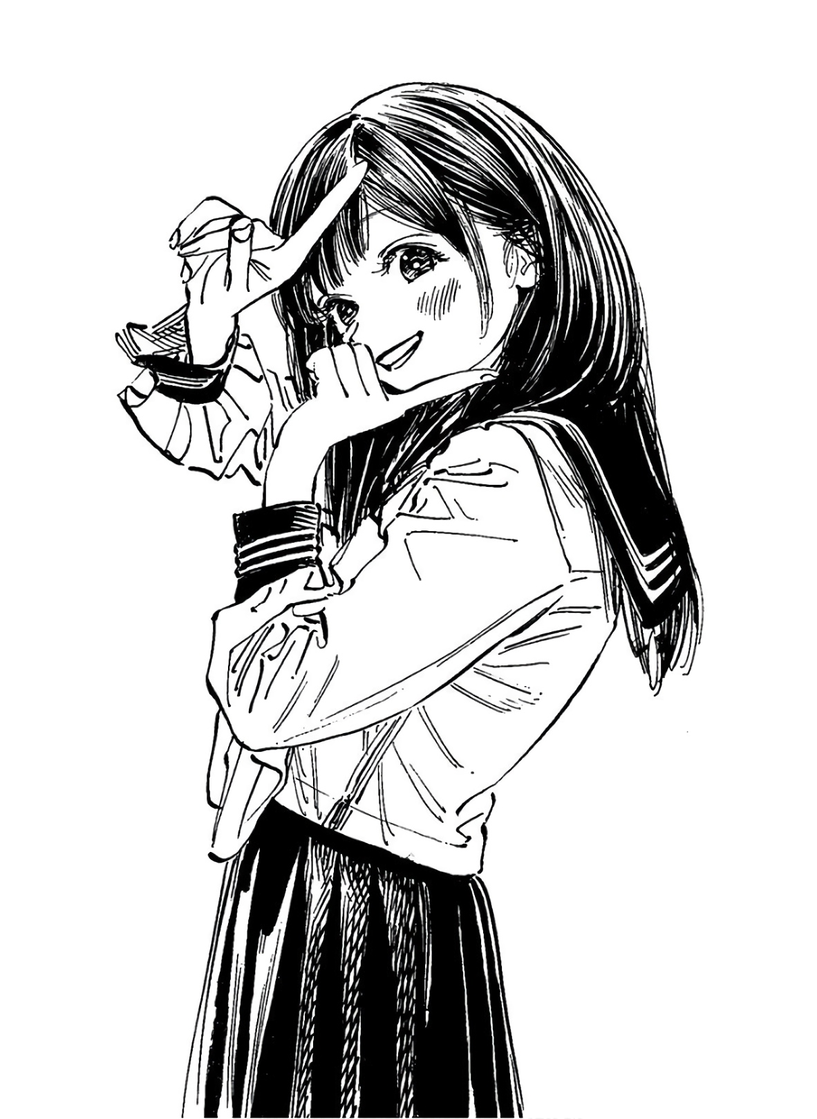 明日ちゃんのセーラー服 Chap 38 - Next Chap 39