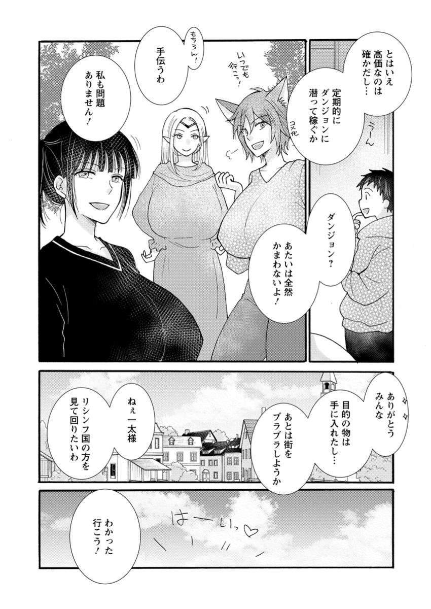与えられたスキルを使って稼いで異世界美女達とイチャイチャしたい Chap 20.2 - Next Chap 21.2