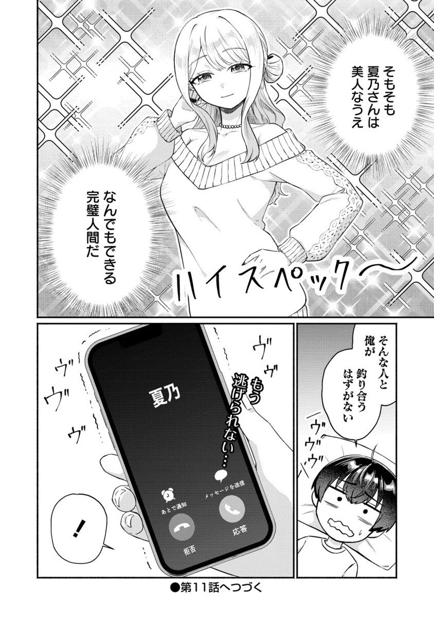 Douyara Ore wa Imadoki Gal na Toshiue Osananajimi kara Gekiomo Kanjou wo Mukerareteiru Rashii Chap 10.2 - Next Chap 11.2