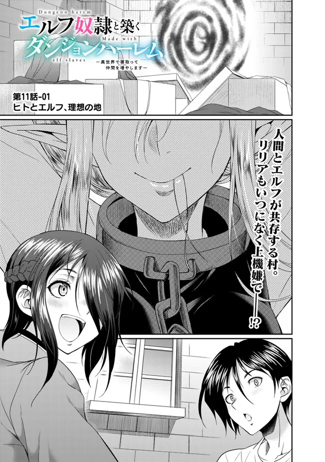 エルフ奴隷と築くダンジョンハーレム―異世界で寝取って仲間を増やします― Chap 11.1 - Next Chap 12.1