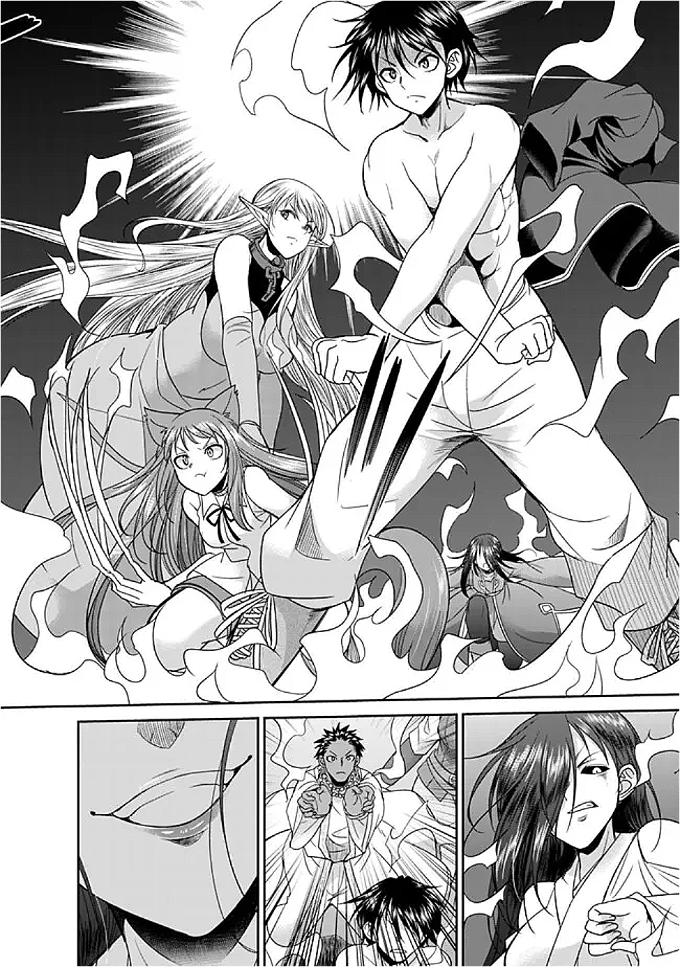 エルフ奴隷と築くダンジョンハーレム―異世界で寝取って仲間を増やします― Chap 26.1 - Next Chap 27.1