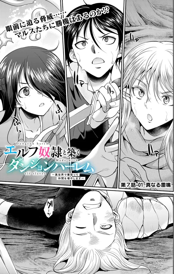 エルフ奴隷と築くダンジョンハーレム―異世界で寝取って仲間を増やします― Chap 7.1 - Next Chap 8.1