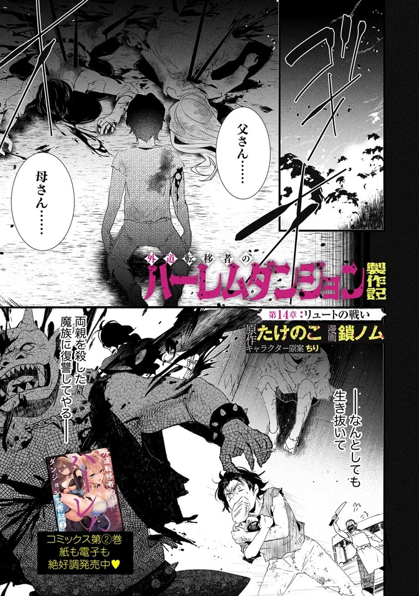 Gedou Ten'isha no Harem Dungeon Seisakuki Chap 14.1 - Next Chap 15.1