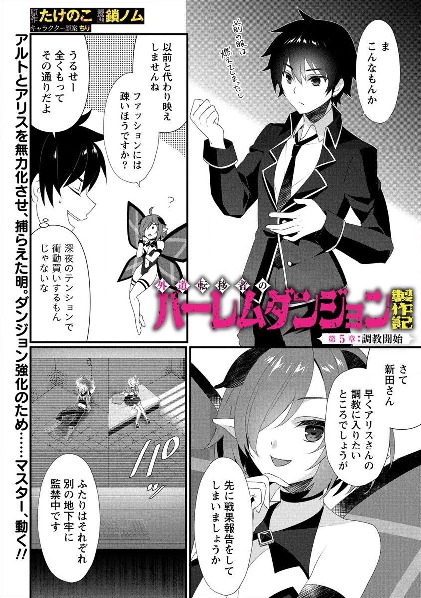 Gedou Ten'isha no Harem Dungeon Seisakuki Chap 5 - Next Chap 6