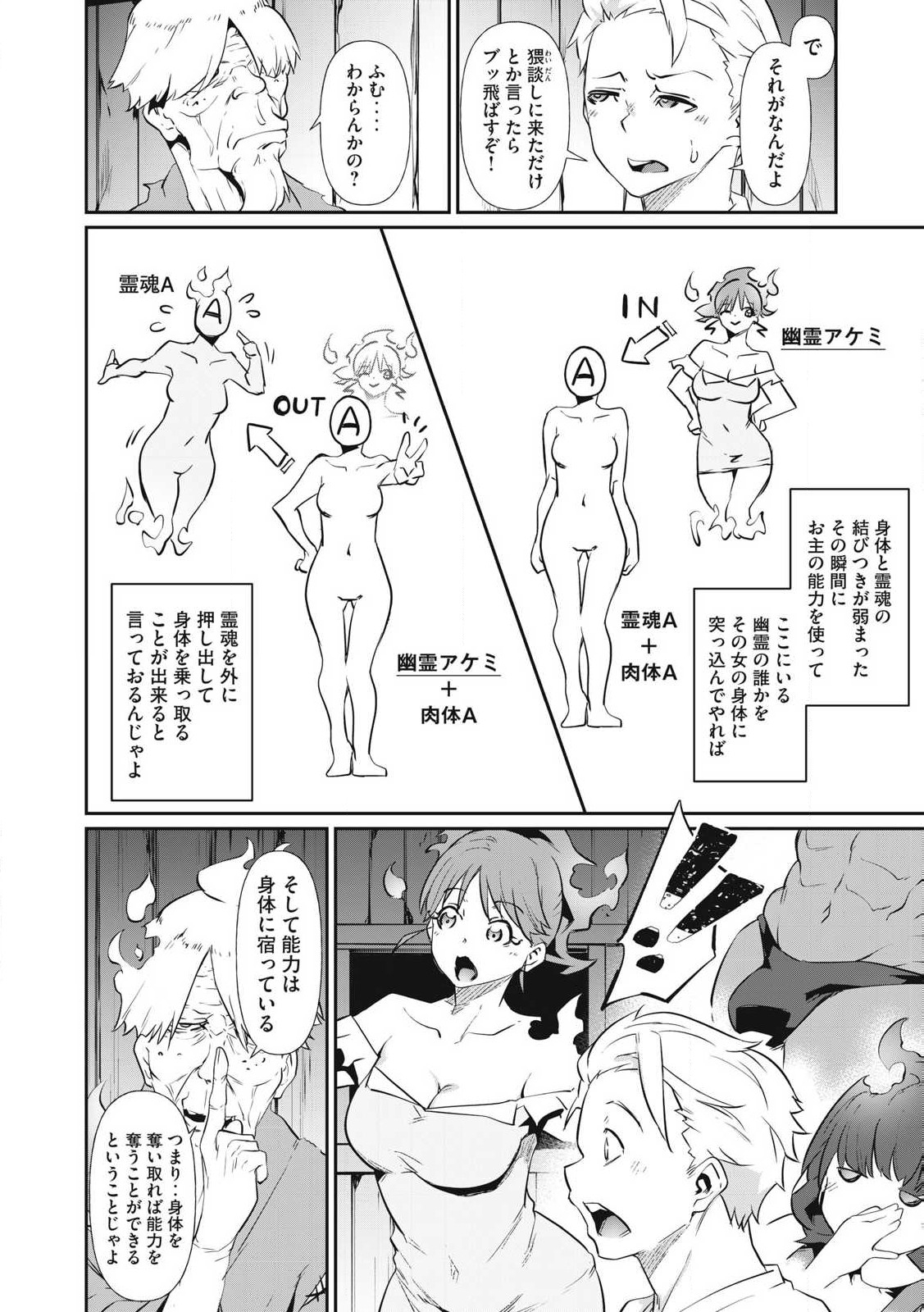 Hacking Ghost Karada ni Shika Kachi no Nai Chap 2 - Next Chap 3