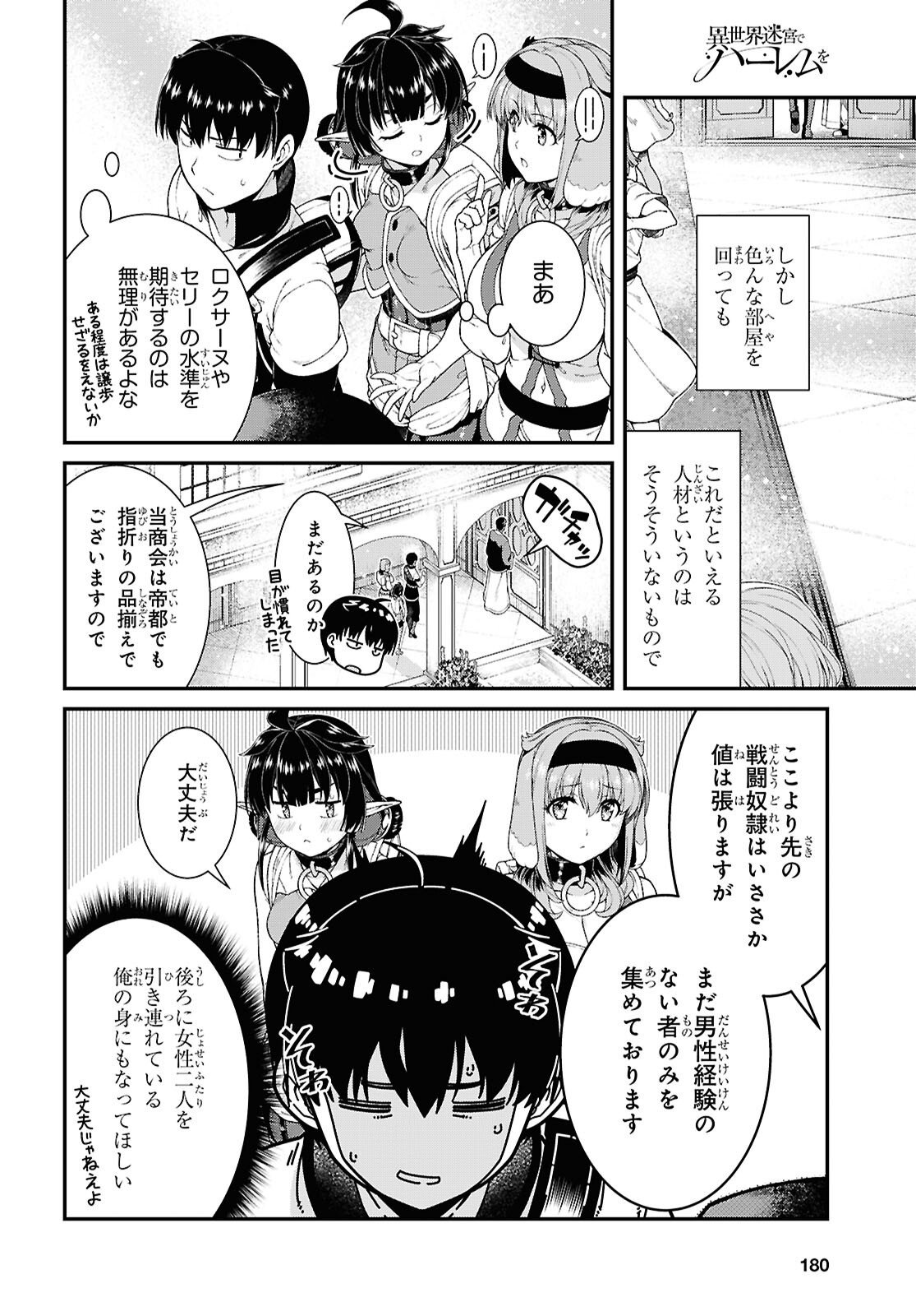 異世界迷宮でハーレムを Chap 28.4 - Next Chap 29.4