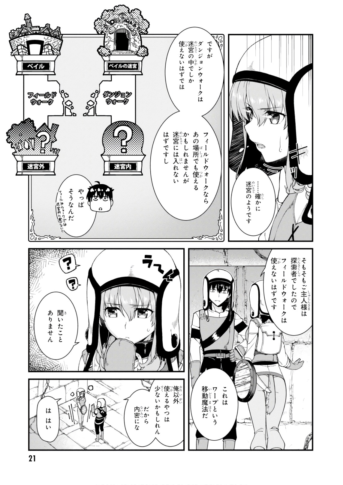 異世界迷宮でハーレムを Chap 7.1 - Next Chap 8.1