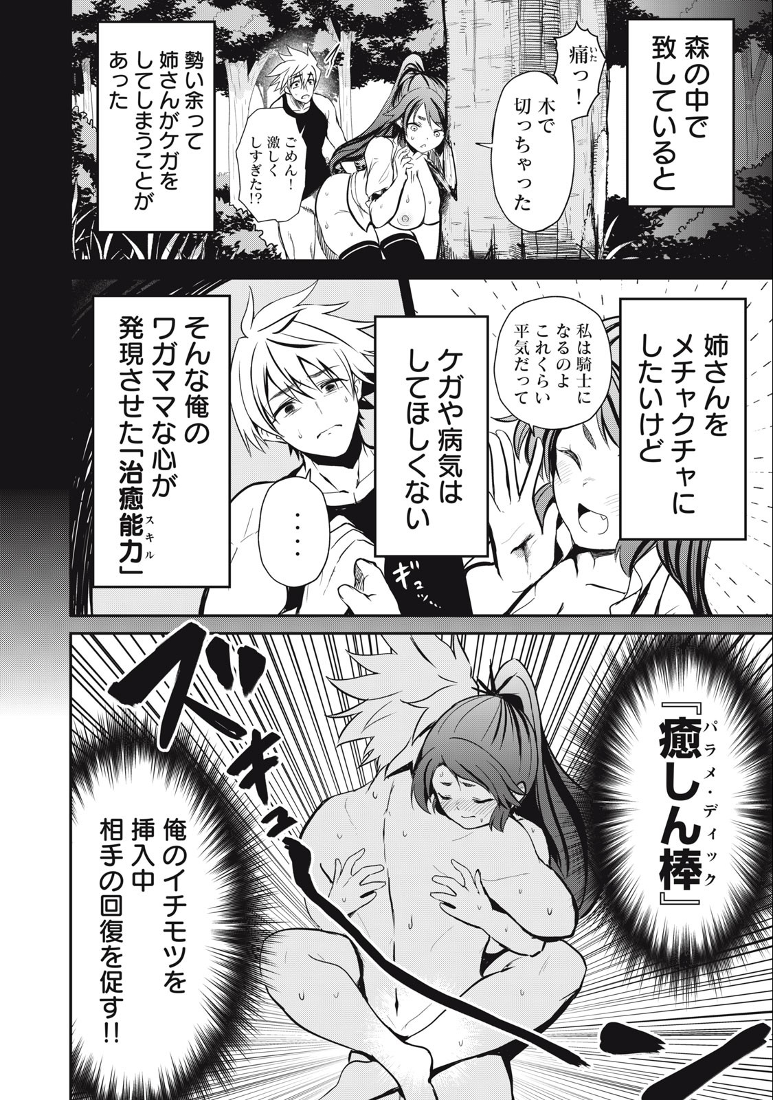 Isekai Koushoku Musou Roku: Isekai Tensei no Chie to Chikara o, Tada Hitasura ×××× Suru Tame ni Tsukau Chap 3.2 - Next Chap 4.2