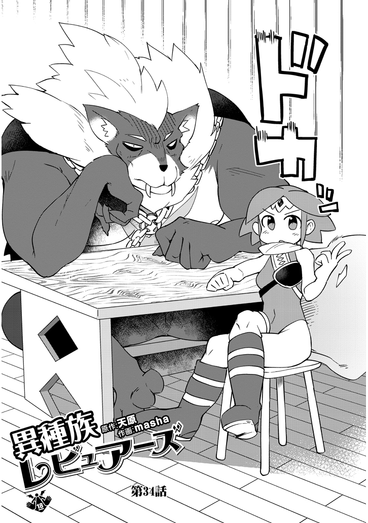 Ishuzoku Reviewers Chap 34 - Next Chap 35