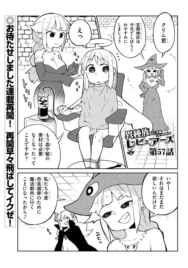 Ishuzoku Reviewers Chap 57 - Next Chap 58