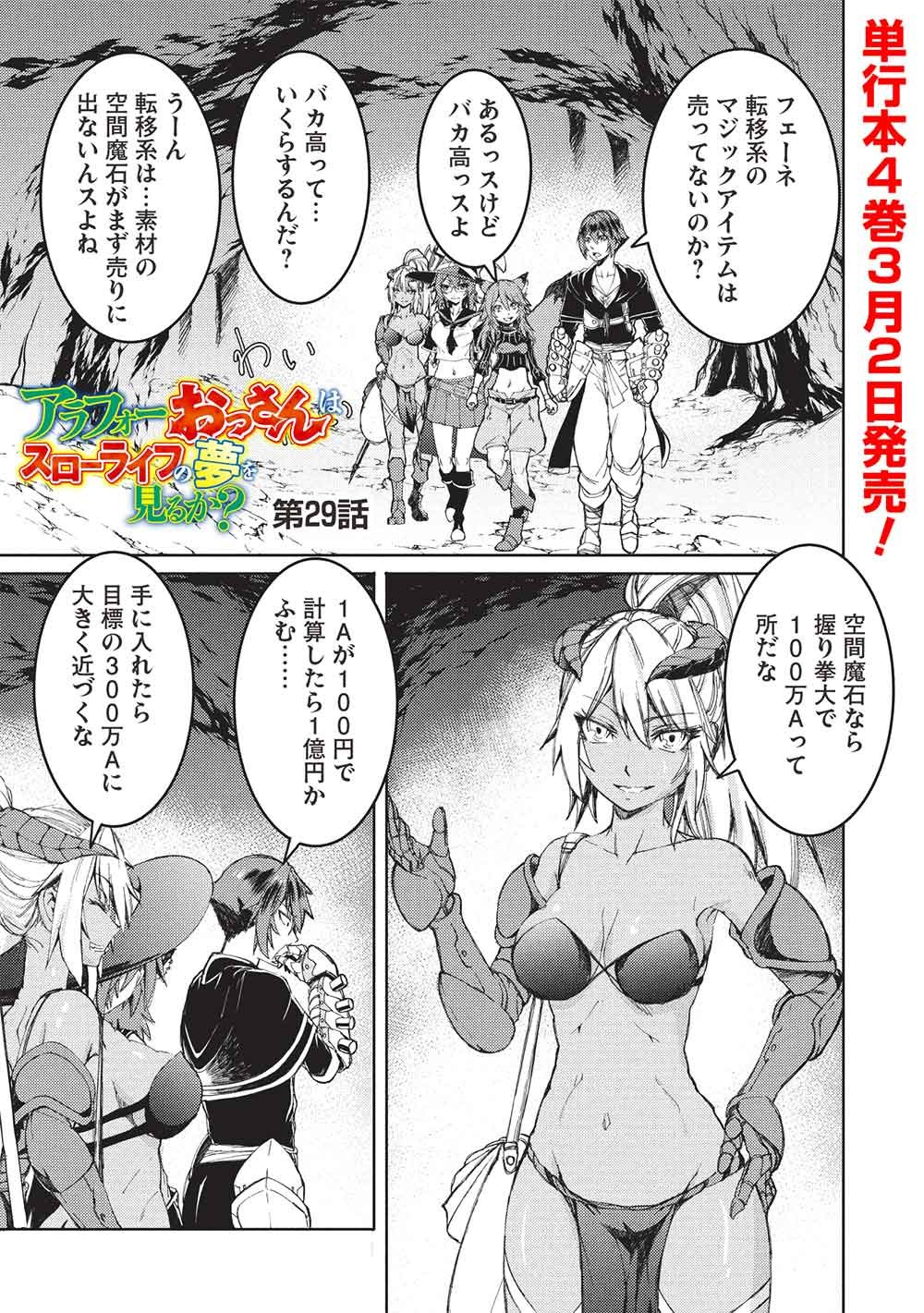 アラフォーおっさんはスローライフの夢を見るか Chap 29 - Next Chap 30