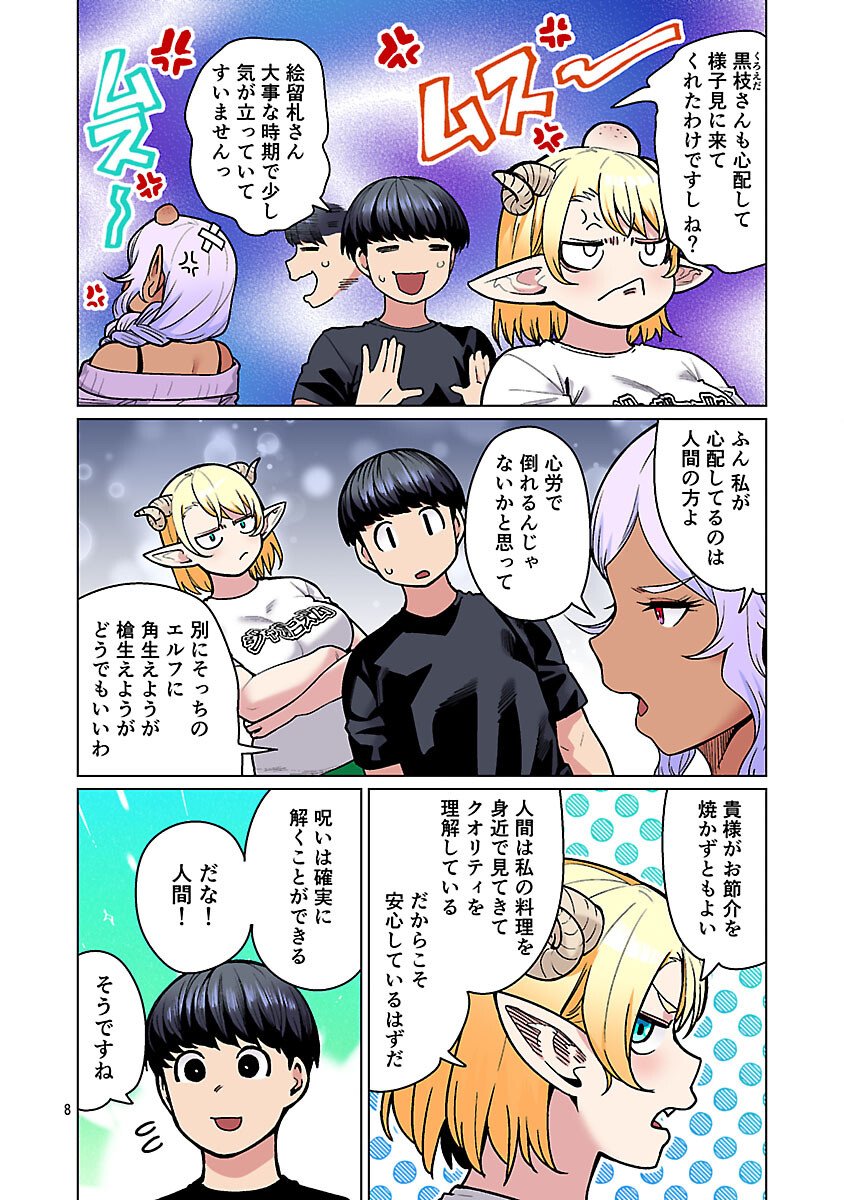 エルフさんは痩せられない。 Chap 62 - Next Chap 63