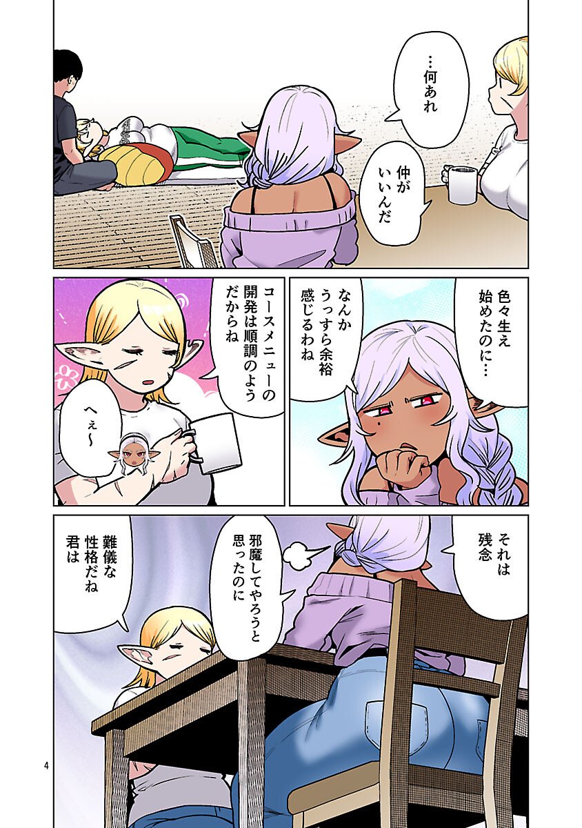 エルフさんは痩せられない。 Chap 62 - Next Chap 63