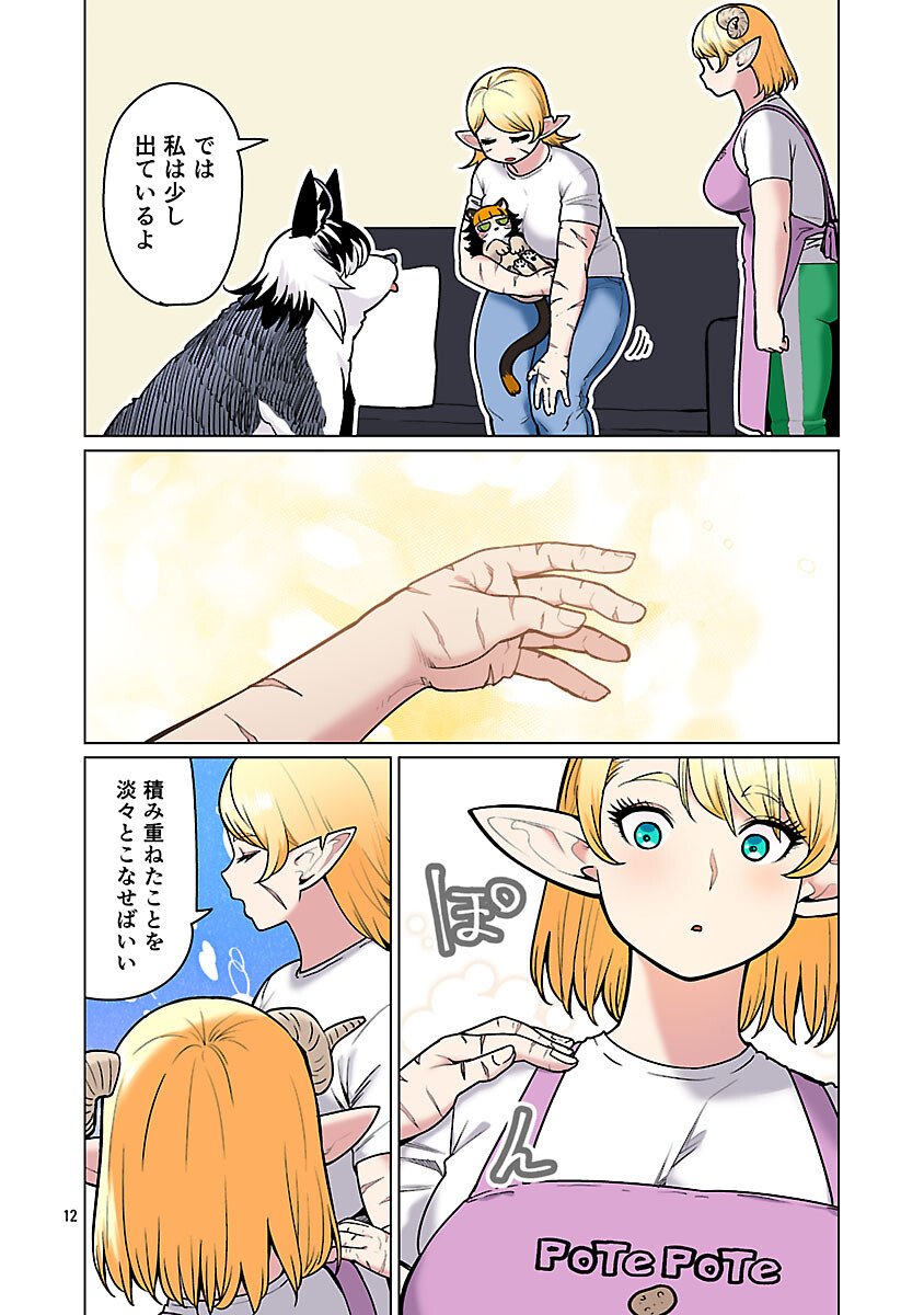 エルフさんは痩せられない。 Chap 63 - Next Chap 64