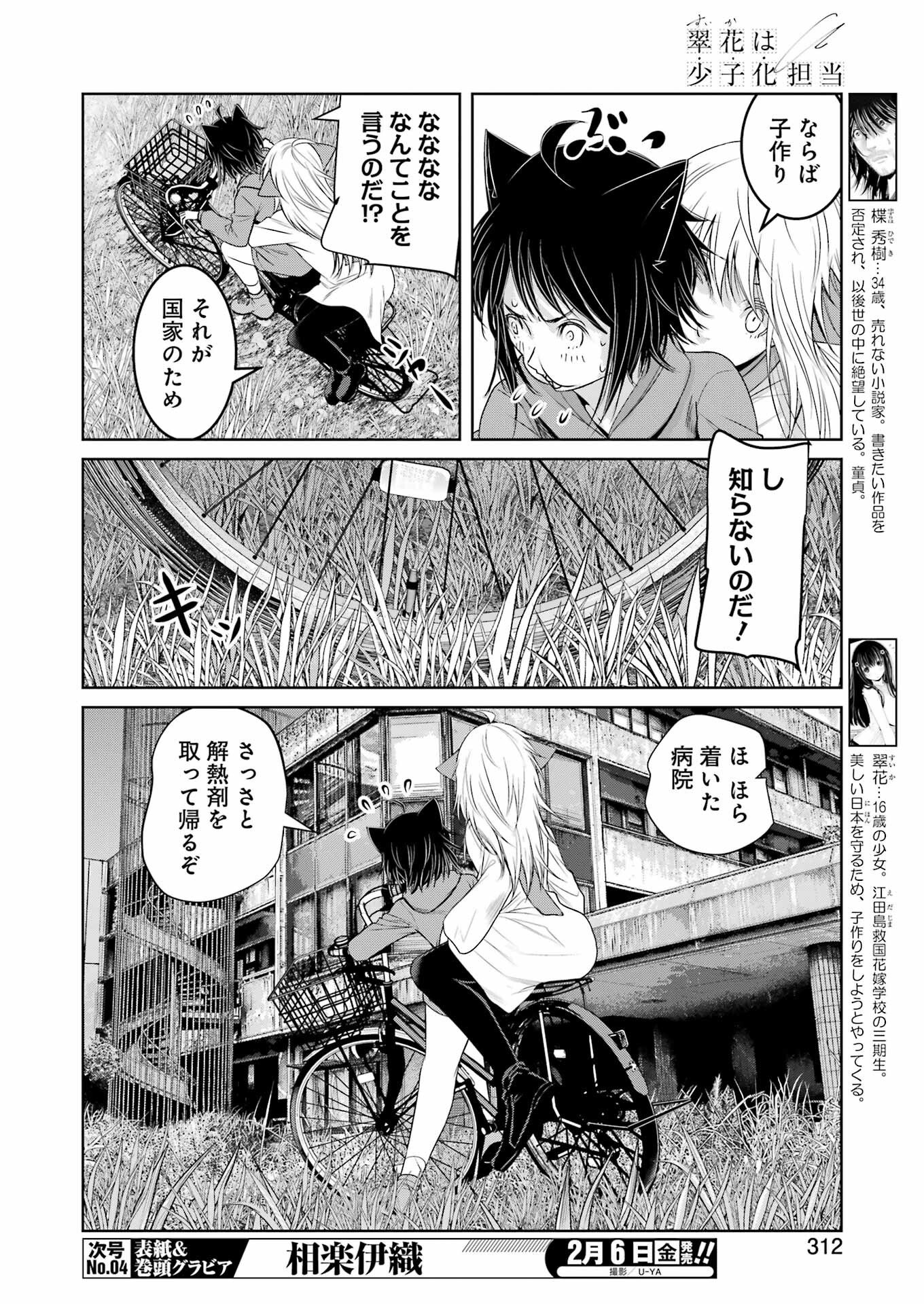 Suika wa Shoushika Tantou Chap 36 - Next Chap 37