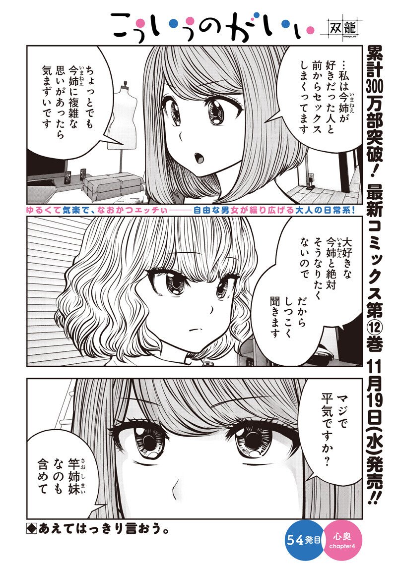 こういうのがいい Chap 54.4 - Next Chap 55.4