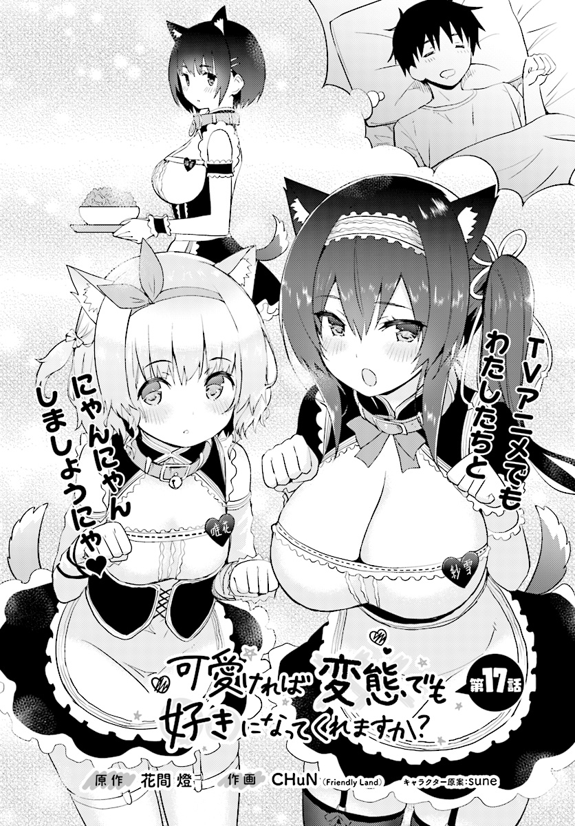 Kawaiikereba Hentai demo Suki ni Natte Kuremasu ka? Chap 17 - Next Chap 18