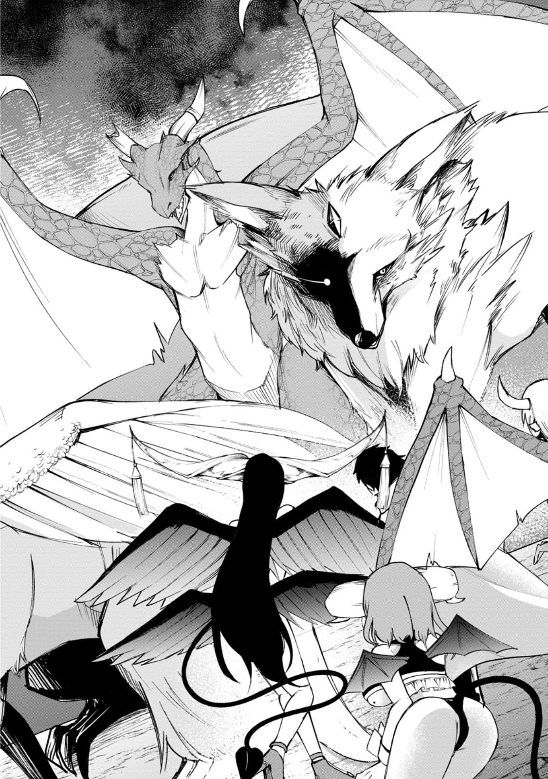 Succubus Tamer no Isekai Musou: Genjuu-tachi no Chi wo Hiku Saikyou no Succubus to Hajimeru Mazokuryou Kaitaku Chap 7.3 - Next Chap 8.3