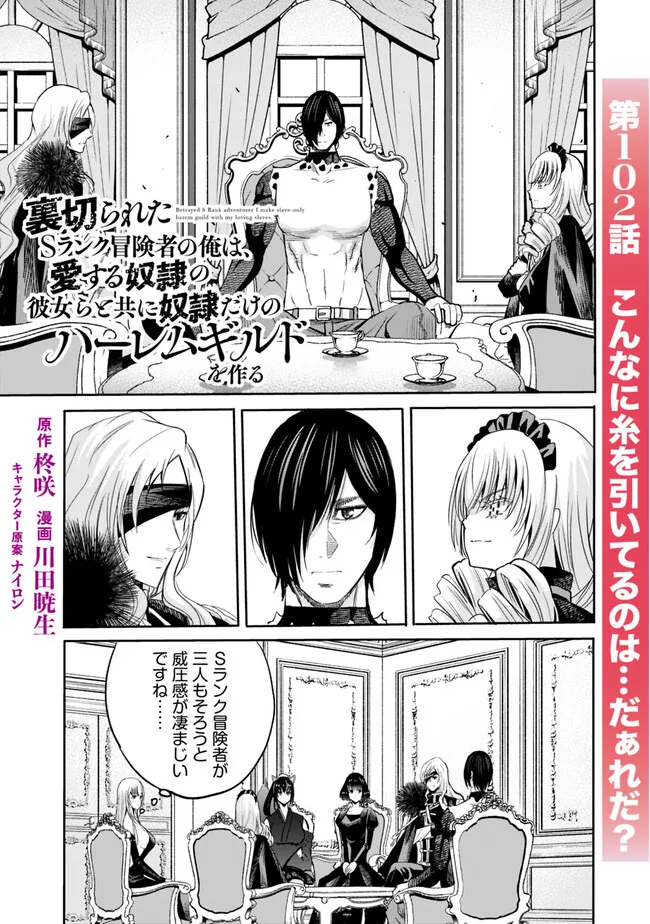 Uragirareta S-Rank Boukensha no Ore wa, Ai suru Dorei no Kanojora to Tomo ni Dorei dake no Harem Guild wo Tsukuru Chap 102 - Next Chap 103