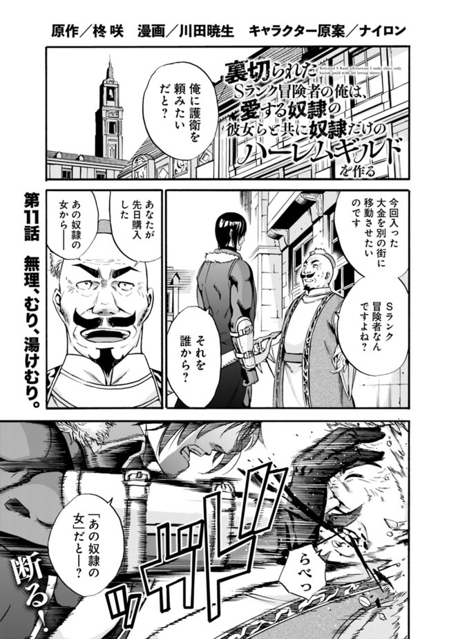 Uragirareta S-Rank Boukensha no Ore wa, Ai suru Dorei no Kanojora to Tomo ni Dorei dake no Harem Guild wo Tsukuru Chap 11 - Next Chap 12