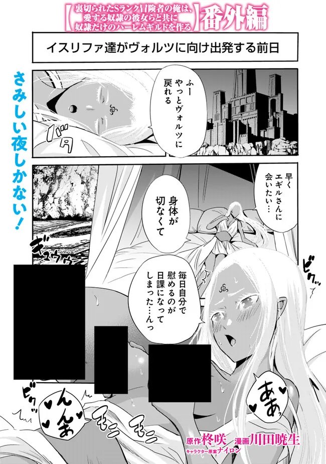 Uragirareta S-Rank Boukensha no Ore wa, Ai suru Dorei no Kanojora to Tomo ni Dorei dake no Harem Guild wo Tsukuru Chap 125.5 - Next Chap 126.5