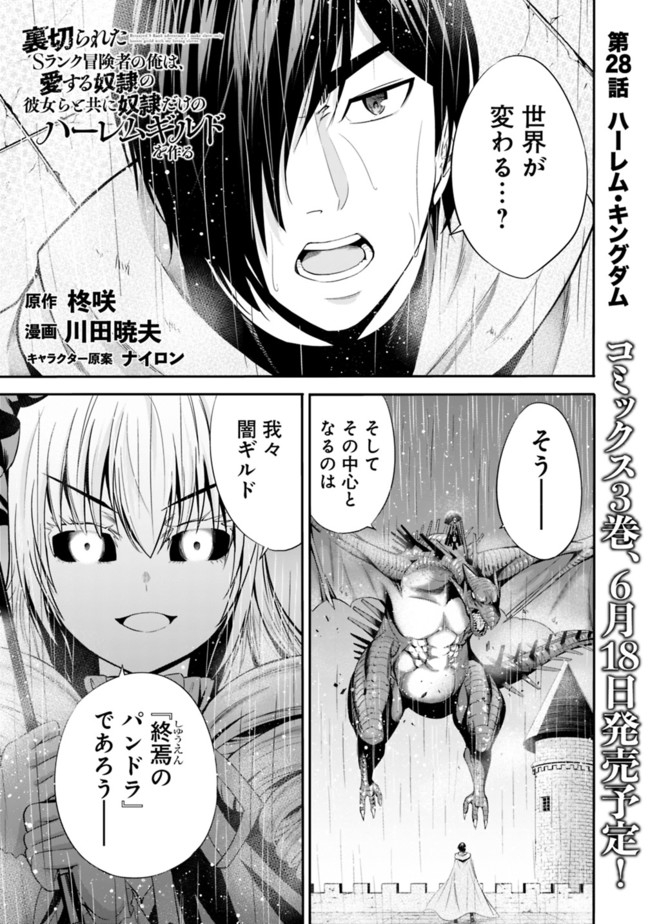 Uragirareta S-Rank Boukensha no Ore wa, Ai suru Dorei no Kanojora to Tomo ni Dorei dake no Harem Guild wo Tsukuru Chap 28 - Next Chap 29
