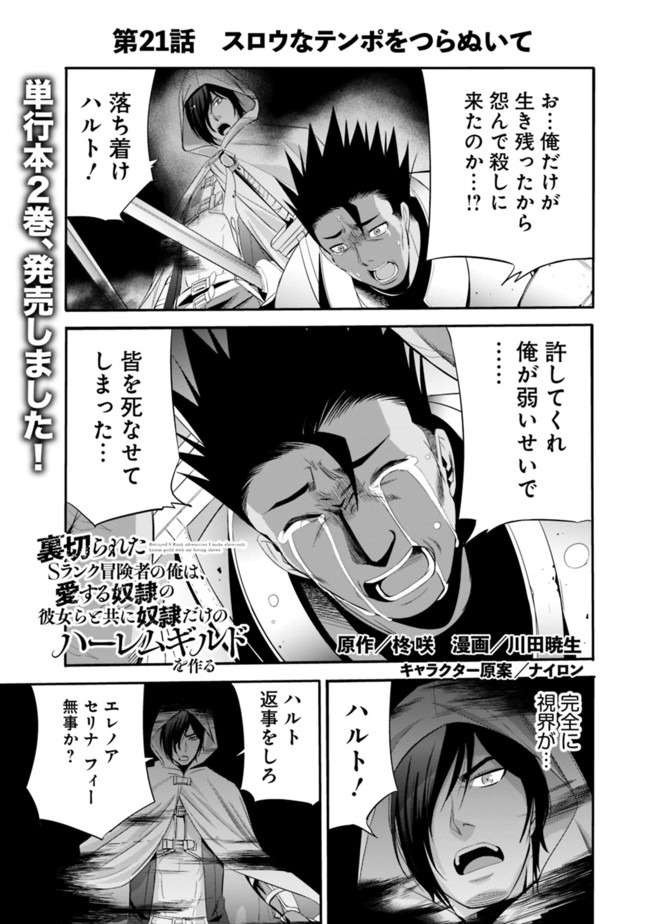 Uragirareta S-Rank Boukensha no Ore wa, Ai suru Dorei no Kanojora to Tomo ni Dorei dake no Harem Guild wo Tsukuru Chap 21 - Next Chap 22