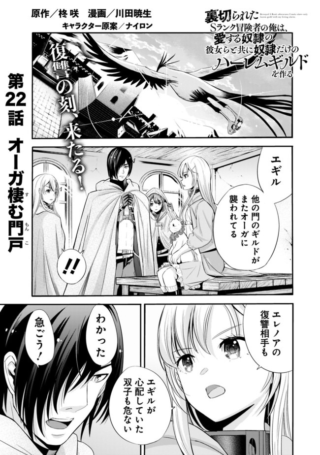 Uragirareta S-Rank Boukensha no Ore wa, Ai suru Dorei no Kanojora to Tomo ni Dorei dake no Harem Guild wo Tsukuru Chap 22 - Next Chap 23