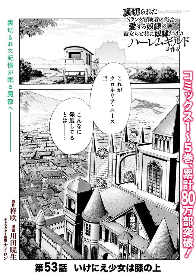 Uragirareta S-Rank Boukensha no Ore wa, Ai suru Dorei no Kanojora to Tomo ni Dorei dake no Harem Guild wo Tsukuru Chap 53 - Next Chap 54