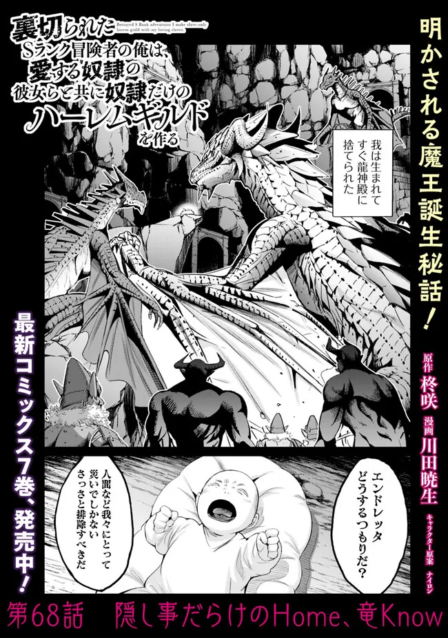 Uragirareta S-Rank Boukensha no Ore wa, Ai suru Dorei no Kanojora to Tomo ni Dorei dake no Harem Guild wo Tsukuru Chap 68 - Next Chap 69
