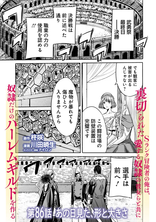 Uragirareta S-Rank Boukensha no Ore wa, Ai suru Dorei no Kanojora to Tomo ni Dorei dake no Harem Guild wo Tsukuru Chap 86 - Next Chap 87