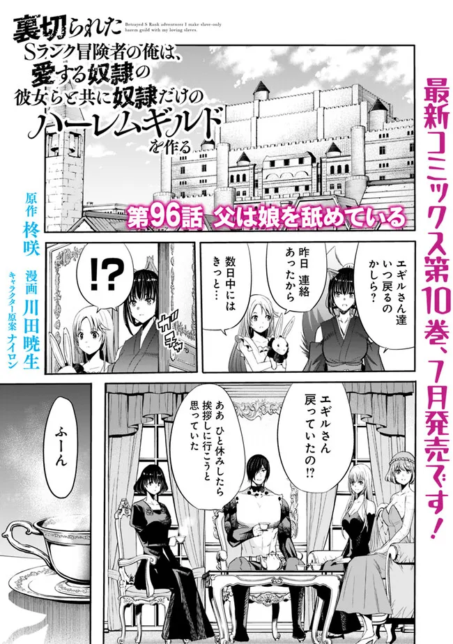 Uragirareta S-Rank Boukensha no Ore wa, Ai suru Dorei no Kanojora to Tomo ni Dorei dake no Harem Guild wo Tsukuru Chap 96 - Next Chap 97