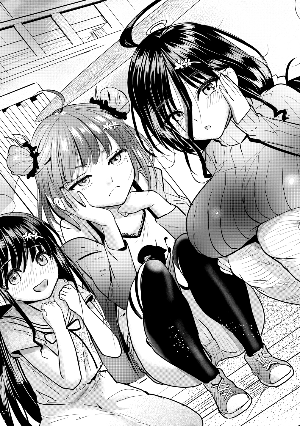 Yonin no Mama no Sei de Ore no Rabukome ga Mama Naranai Chap 5 - Next Chap 6