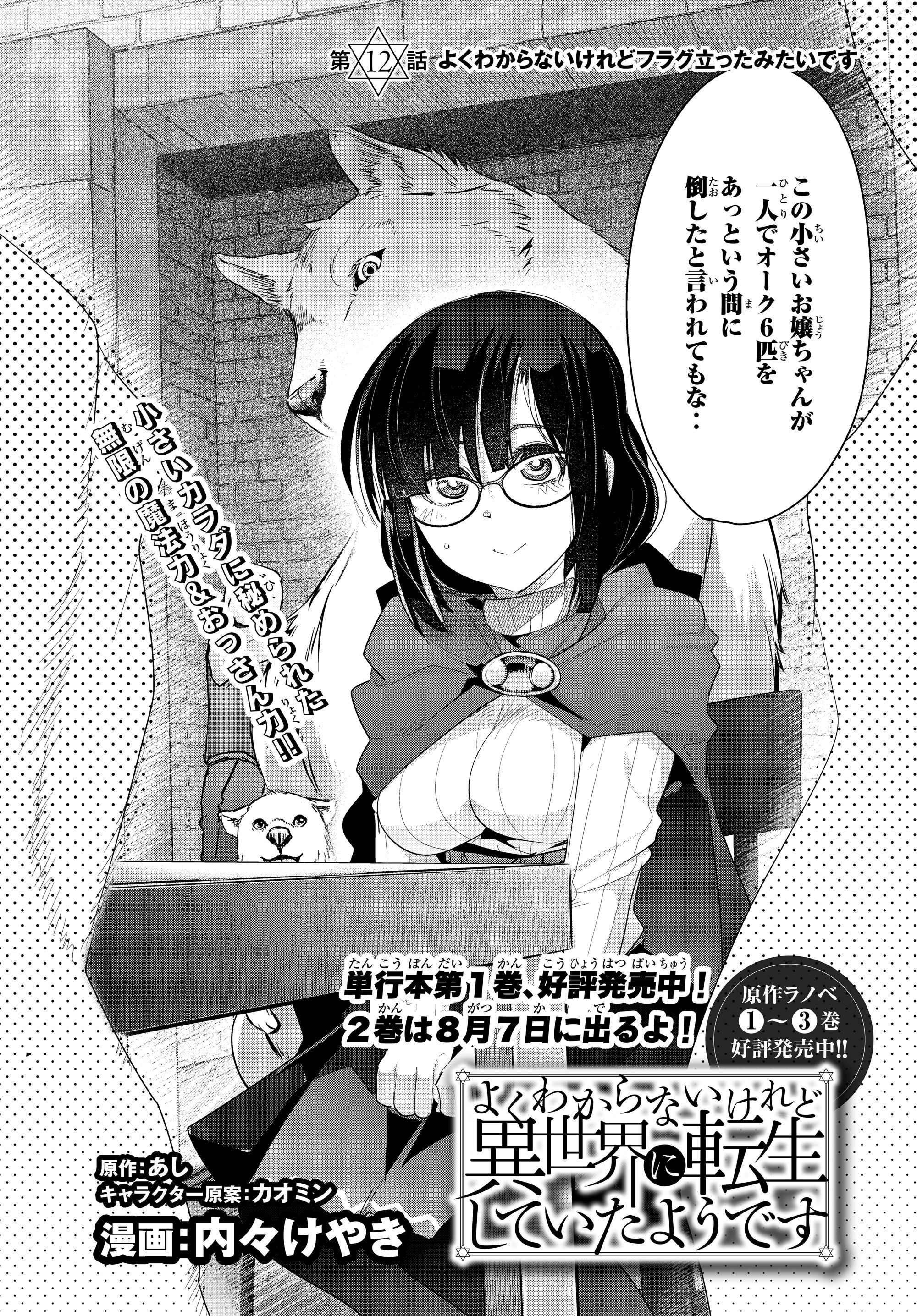 よくわからないけれど異世界に転生していたようです, 稀里糊涂异世重生 Chap 12.1 - Next Chap 13.1