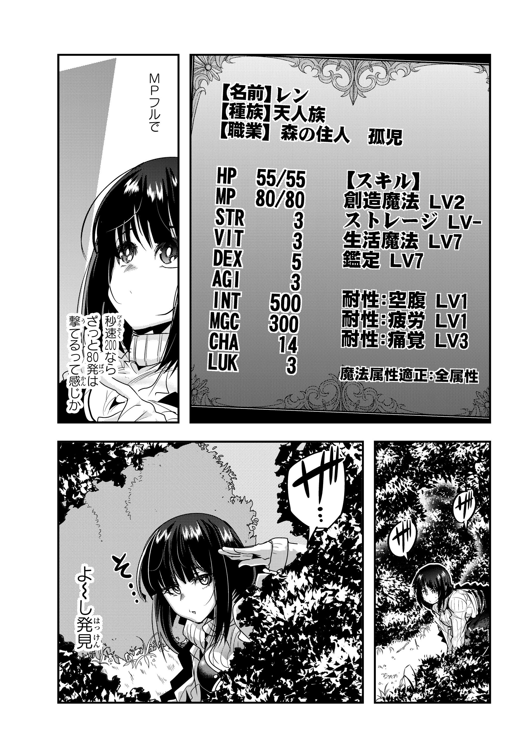 よくわからないけれど異世界に転生していたようです, 稀里糊涂异世重生 Chap 3 - Next Chap 4
