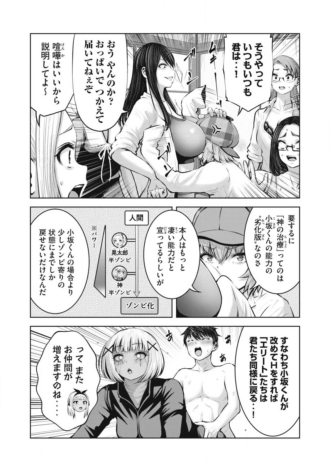 ゾンビ世界でハーレムをつくろう! Chap 24.1 - Next Chap 25.1