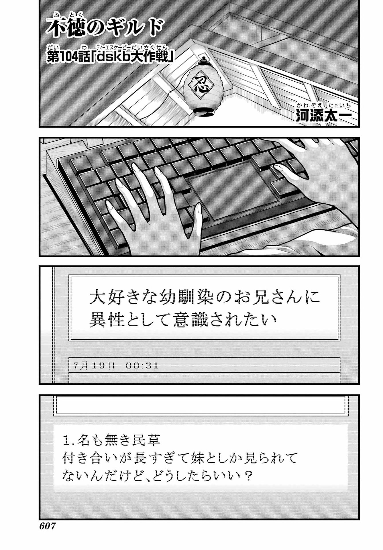Futoku no Guild Chap 104 - Next Chap 105