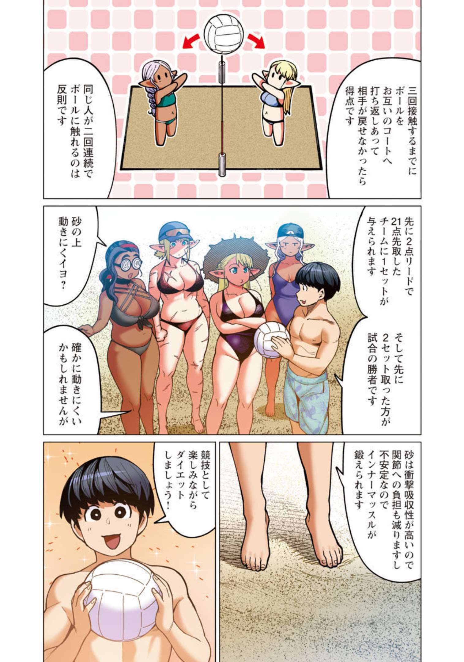 エルフさんは痩せられない。 Chap 31 - Next Chap 32