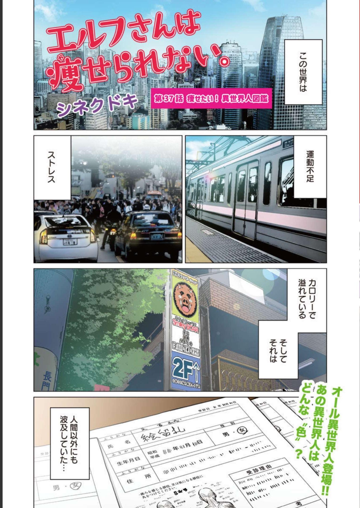 エルフさんは痩せられない。 Chap 37 - Next Chap 38