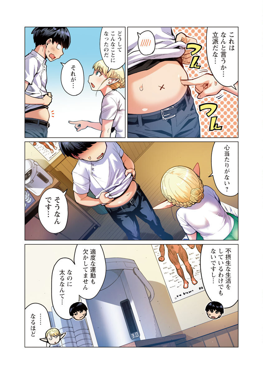 エルフさんは痩せられない。 Chap 10 - Next Chap 11
