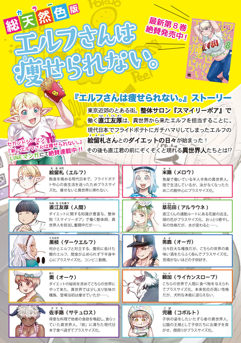 エルフさんは痩せられない。 Chap 10 - Next Chap 11