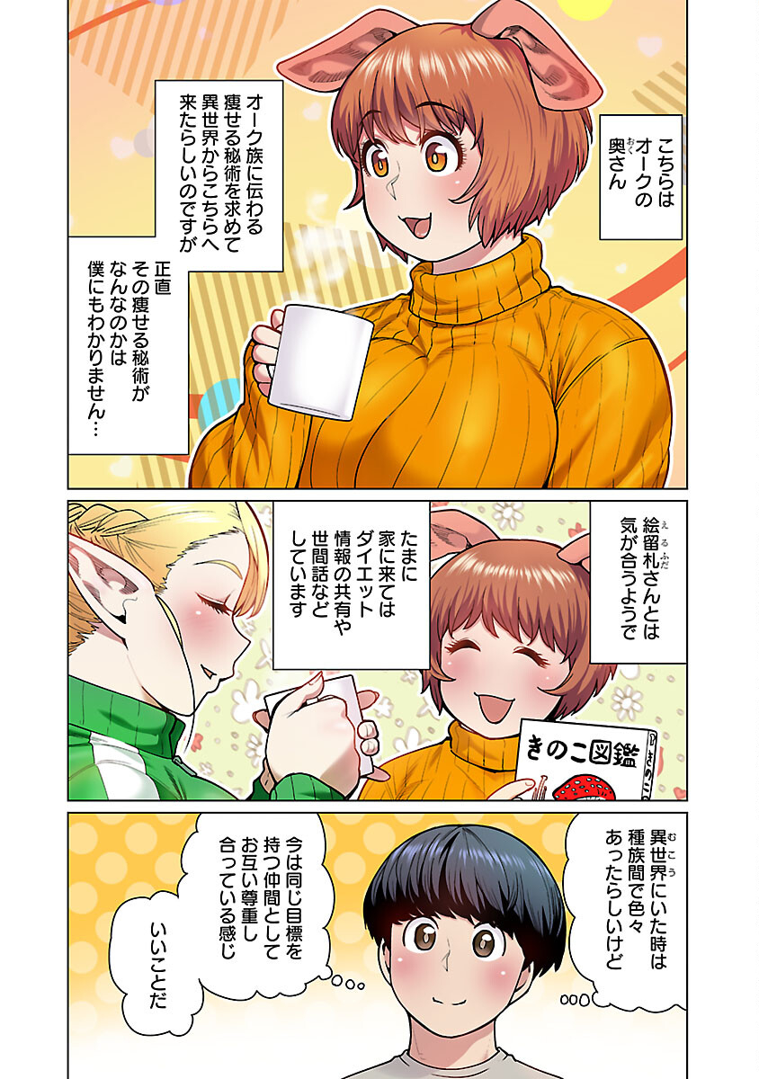 エルフさんは痩せられない。 Chap 48.8 - Next Chap 49.8