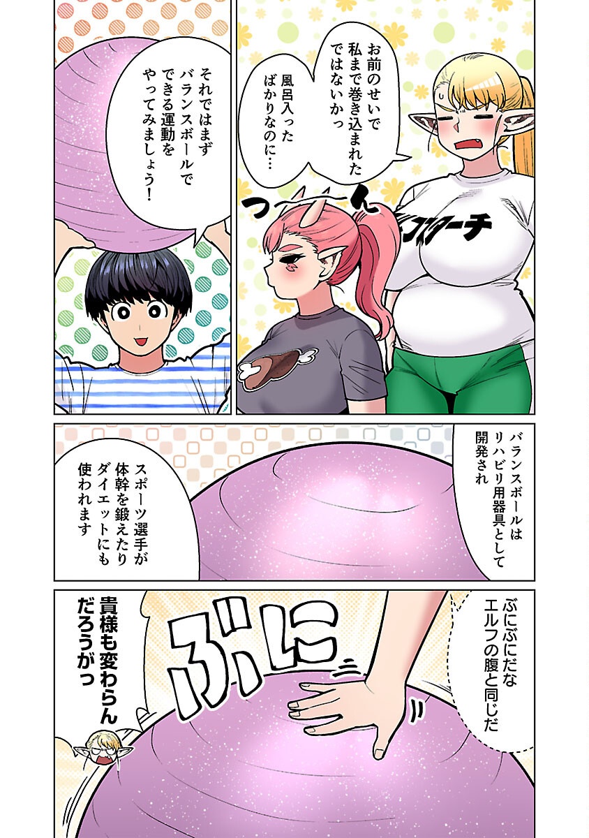 エルフさんは痩せられない。 Chap 53 - Next Chap 54