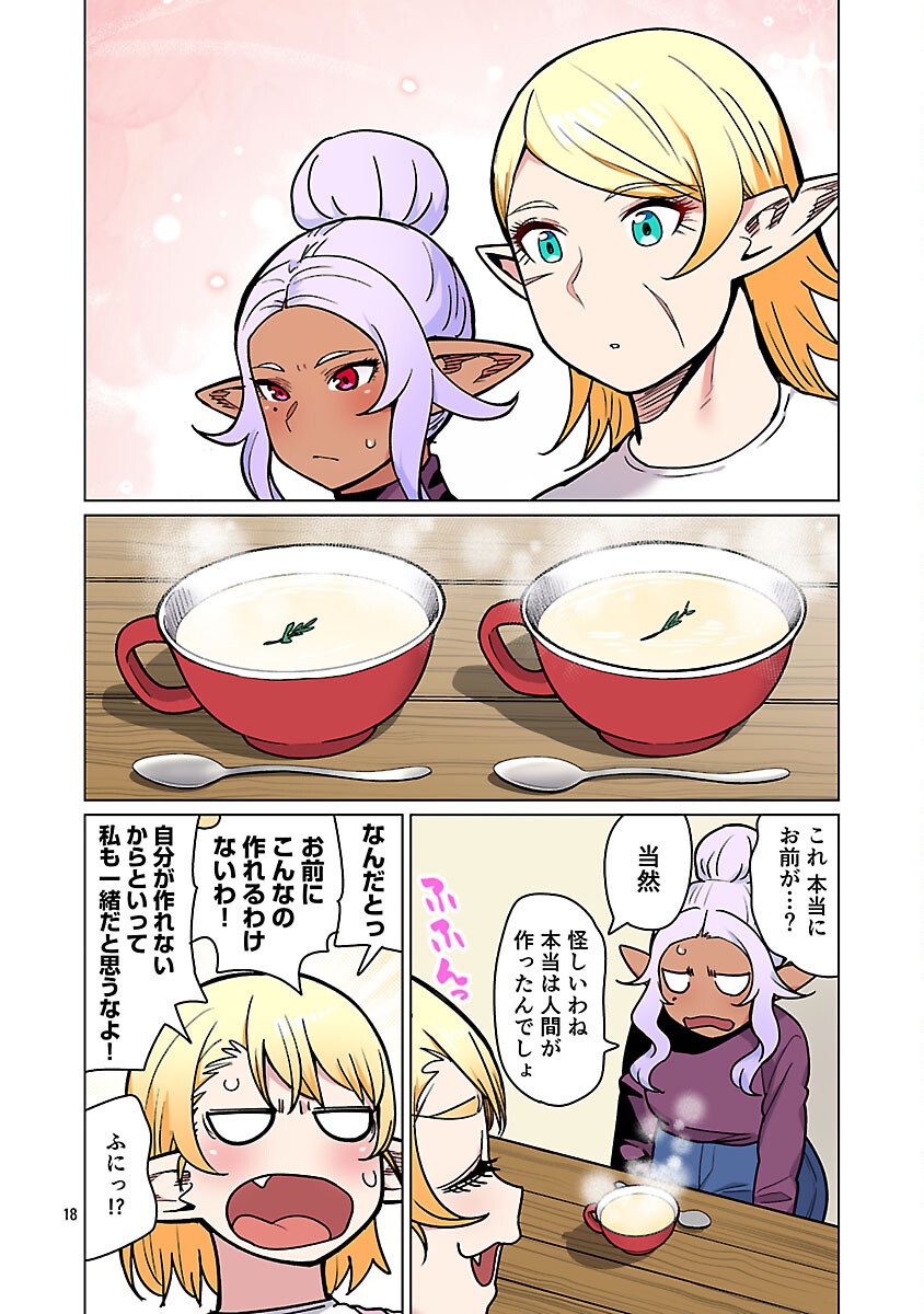 エルフさんは痩せられない。 Chap 58 - Next Chap 59